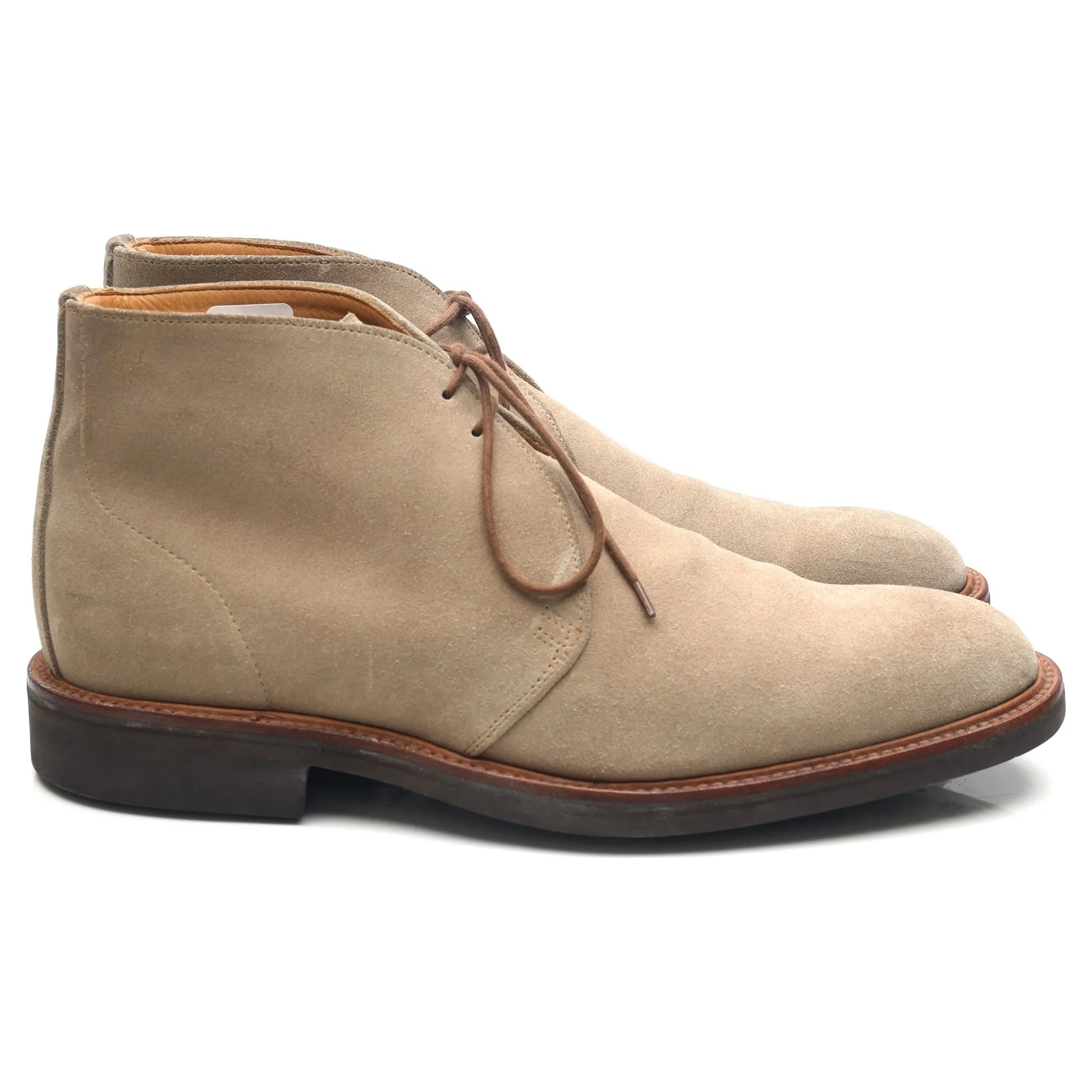 Stone Suede Chukka Boots UK 7 F