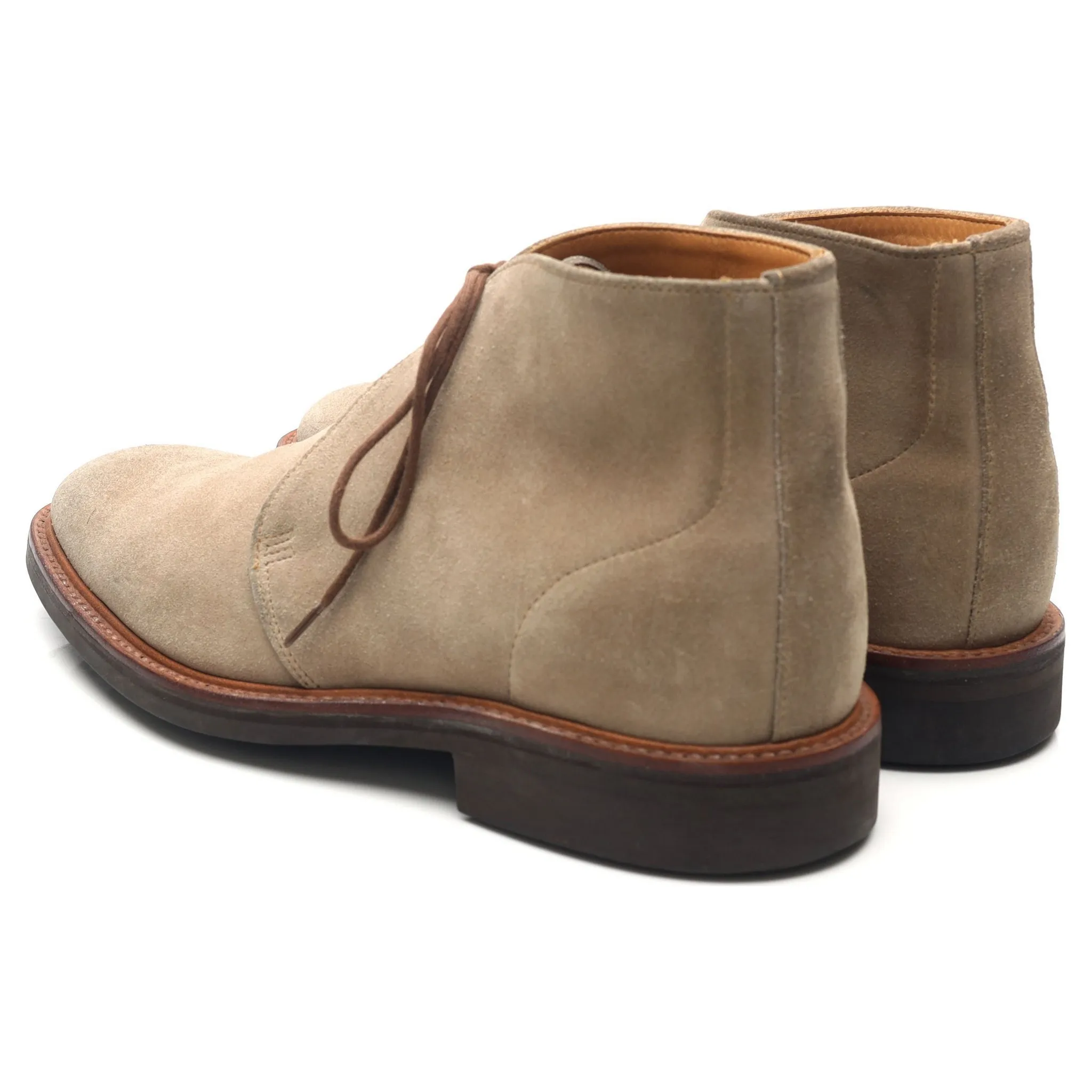 Stone Suede Chukka Boots UK 7 F