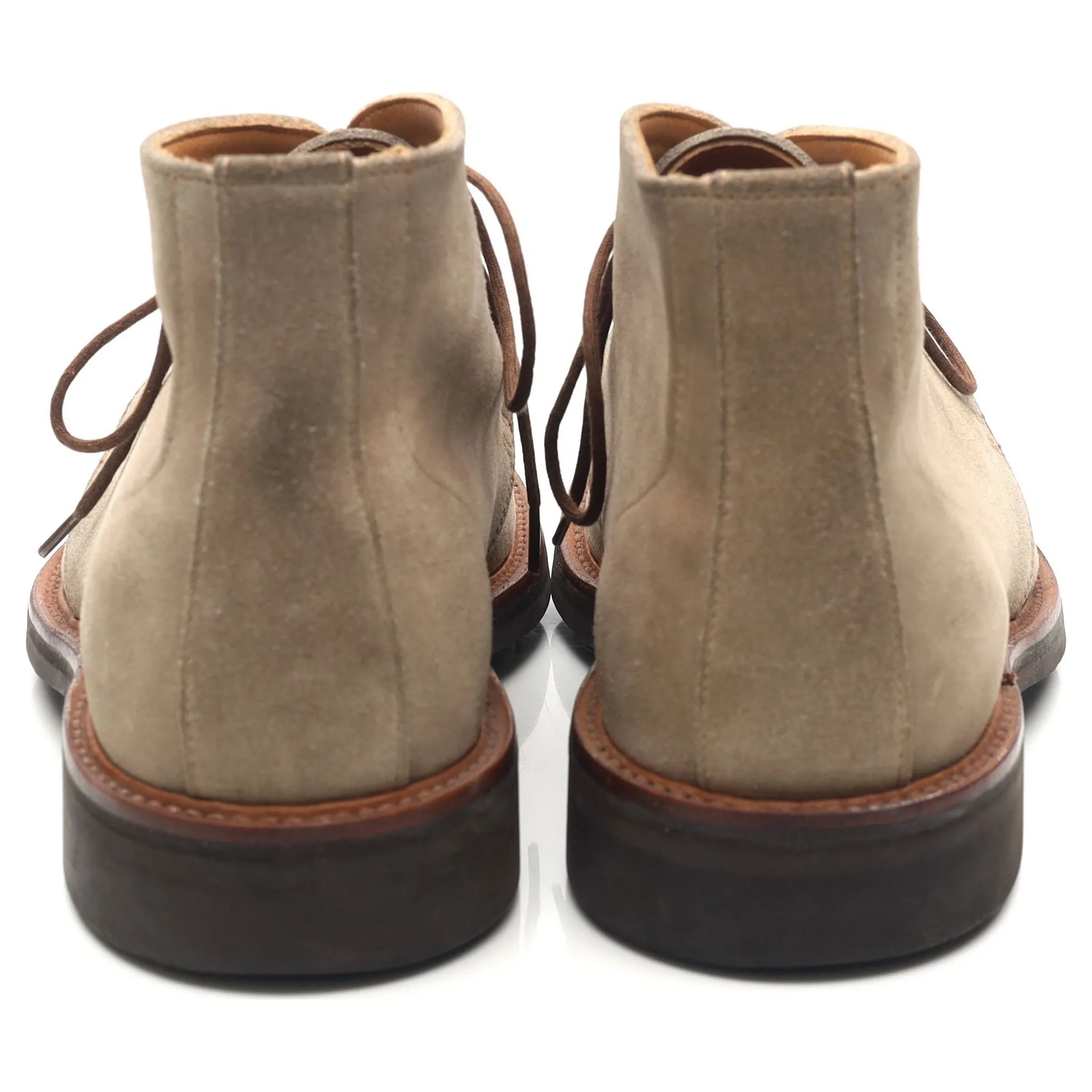 Stone Suede Chukka Boots UK 7 F