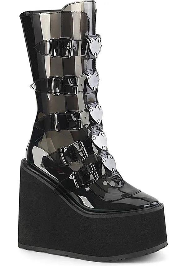 SWING-230C [Smoke TPU] | PLATFORM BOOTS [PREORDER]