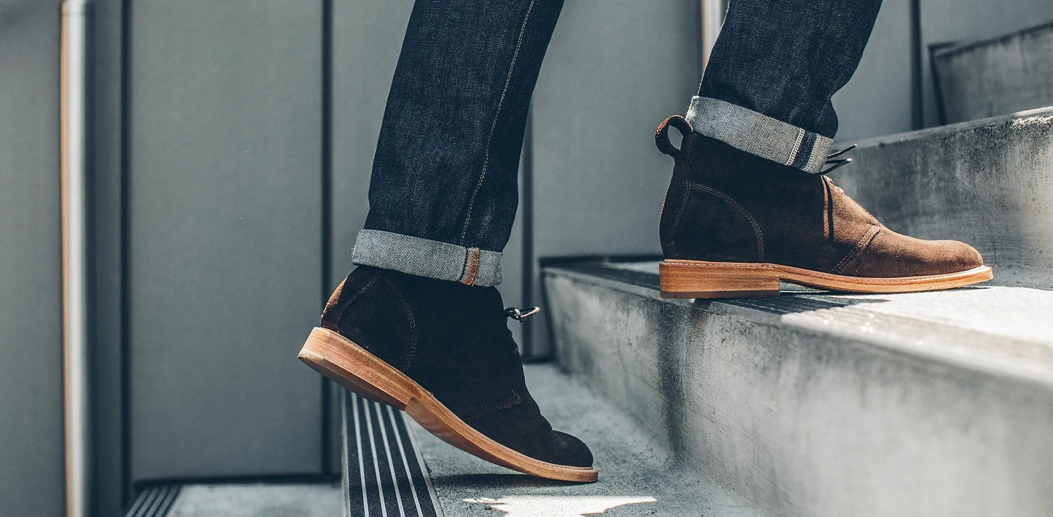 The Chukka in Weatherproof Chocolate Suede