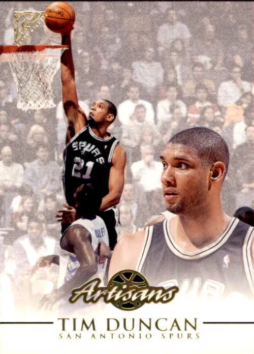 Tim Duncan, Artisans, 2000-01 Topps Gallery NBA Basketball