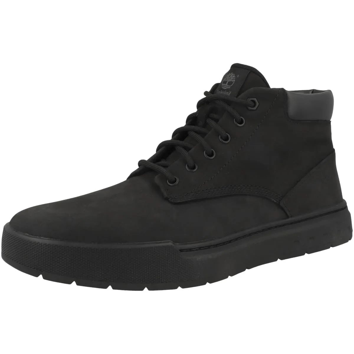 Timberland Men's Maple Grove Leather Chukka Shoe, Black