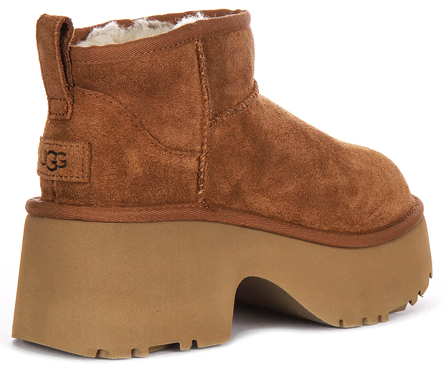 Ugg Australia Ultra Mini Heel In Chestnut For Women