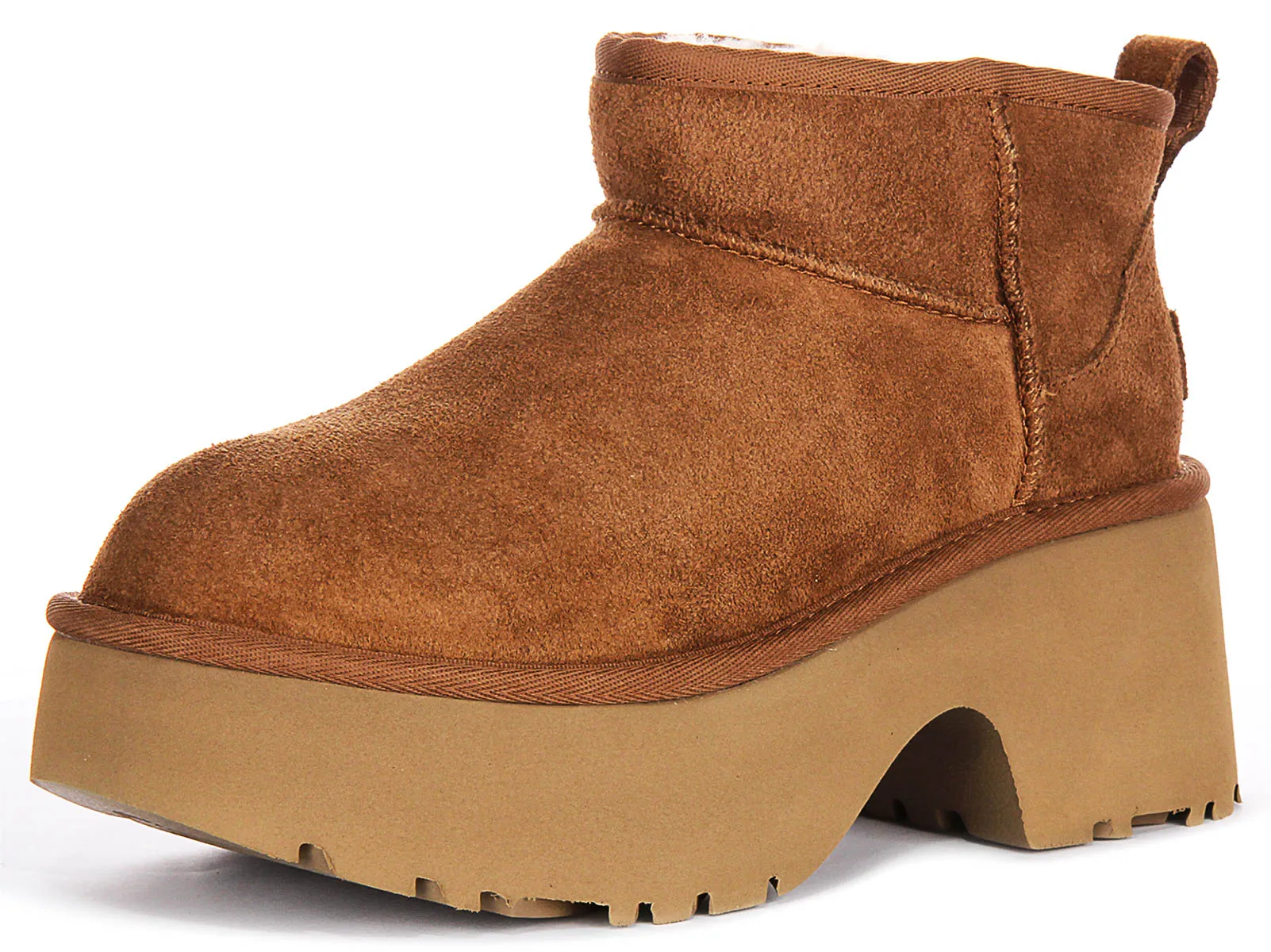 Ugg Australia Ultra Mini Heel In Chestnut For Women