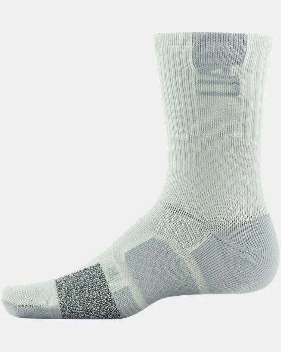 Under Armour Socks - Unisex UA ArmourDry™ Playmaker Mid-Crew Socks