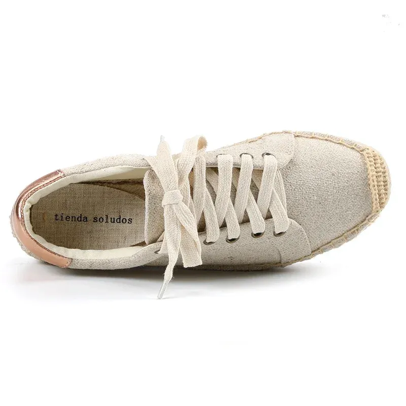 USS Shoes Loreana Women's Platform Hemp Espadrilles