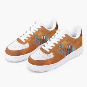 Valentines New Low-Top Leather Sports Sneakers