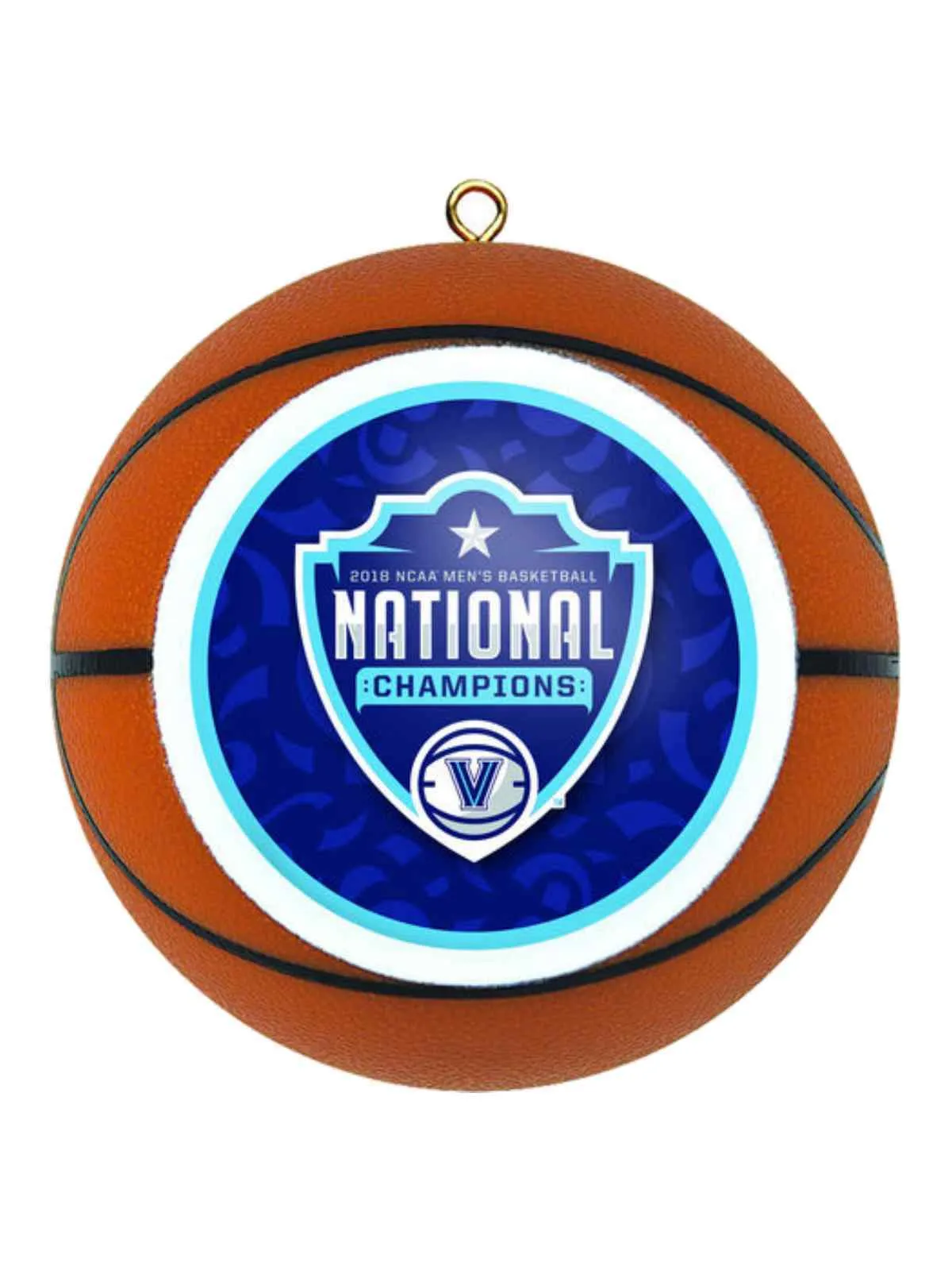 Villanova Wildcats 2018 Basketball National Champions Christmas Tree Ornament