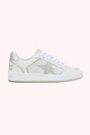 Vintage Havana: Delma Sneakers - White/Gold