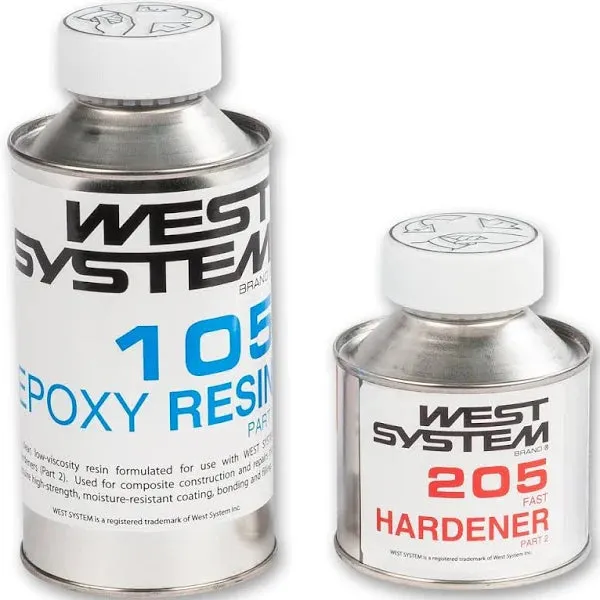 West System 104 Junior Pack 600g epoxy repair kit