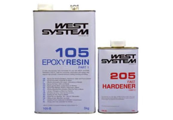 West System B Pack 105 Epoxy Resin   205 Hardener 6kg