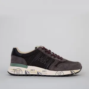 WHITE PREMIATA SNEAKERS LANDER 6984