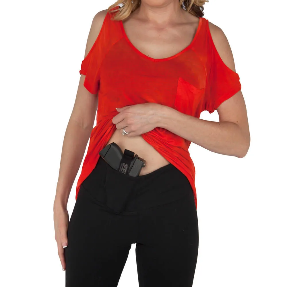 Womens Concealed Carry Original Leggings Crop Length