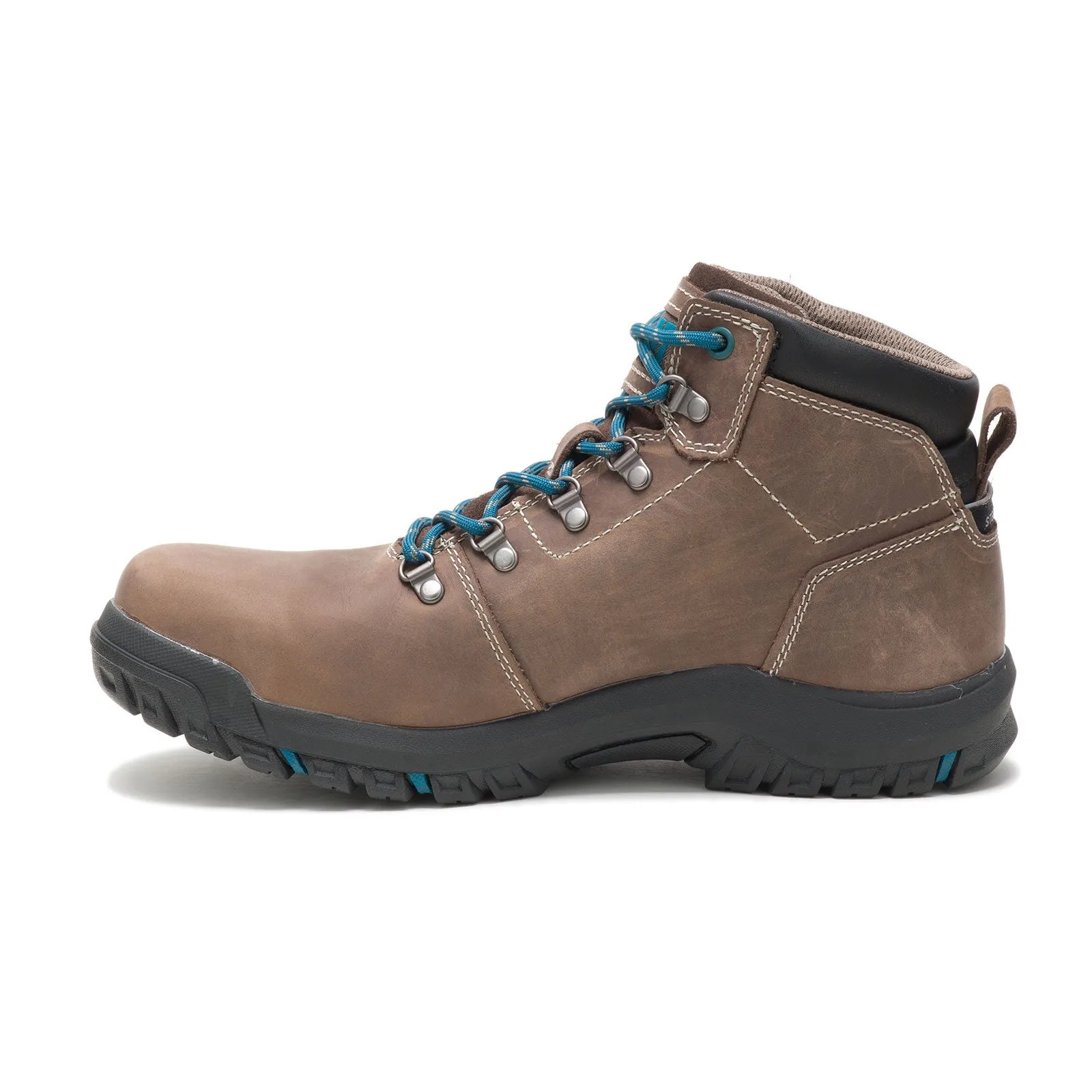 Women's Mae Steel-Toe Waterproof Work Boot Light Brown