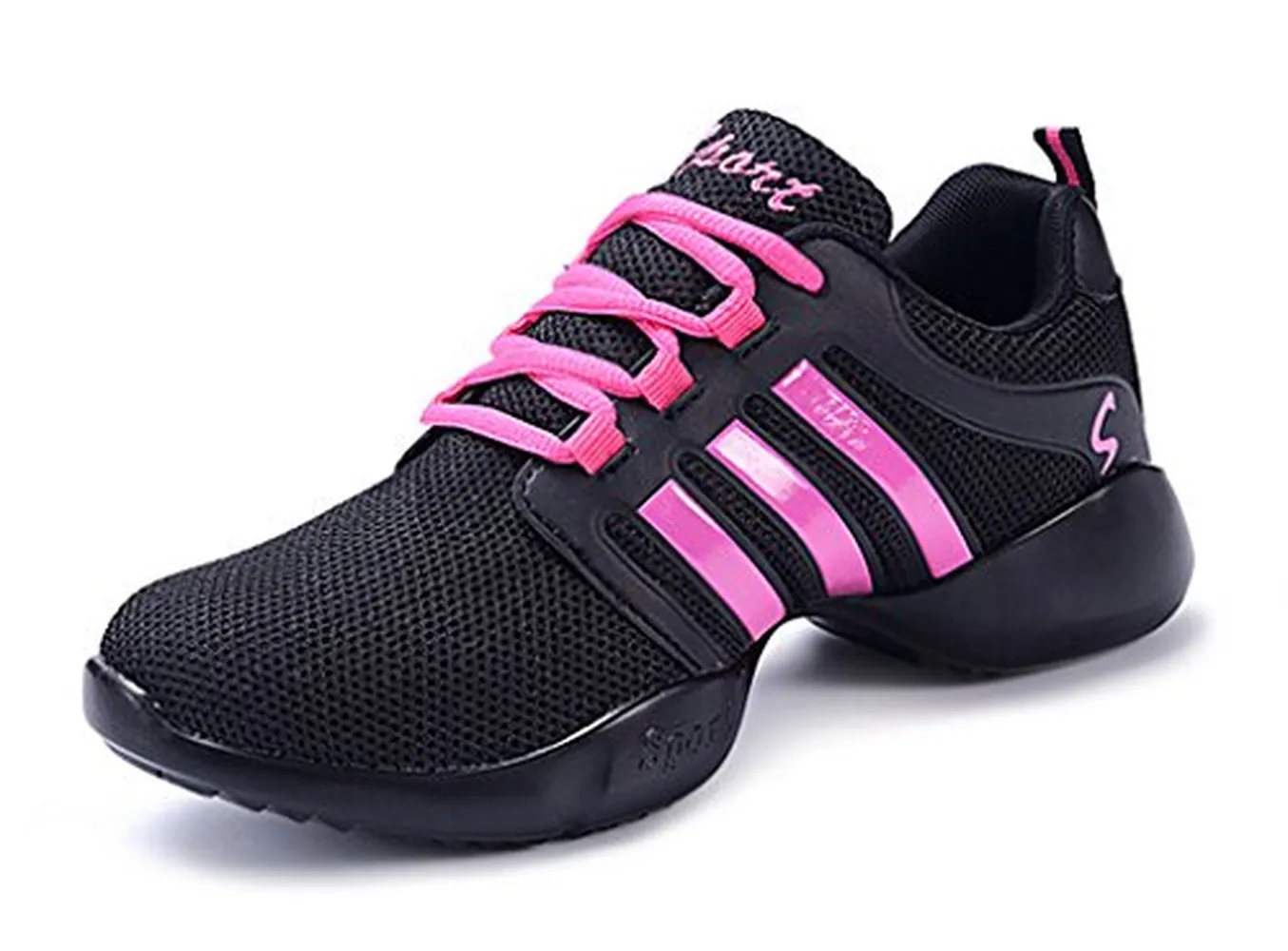 Women's Mesh Modern Jazz Soft Sole Dance Shoe Sport Sneaker AP356