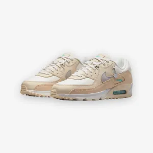 Women's Nike Air Max 90 Phantom Metallic Silver DZ5194-001