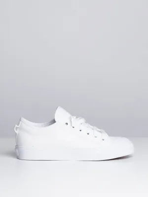 WOMENS NIZZA TREFOIL - WHITE - CLEARANCE